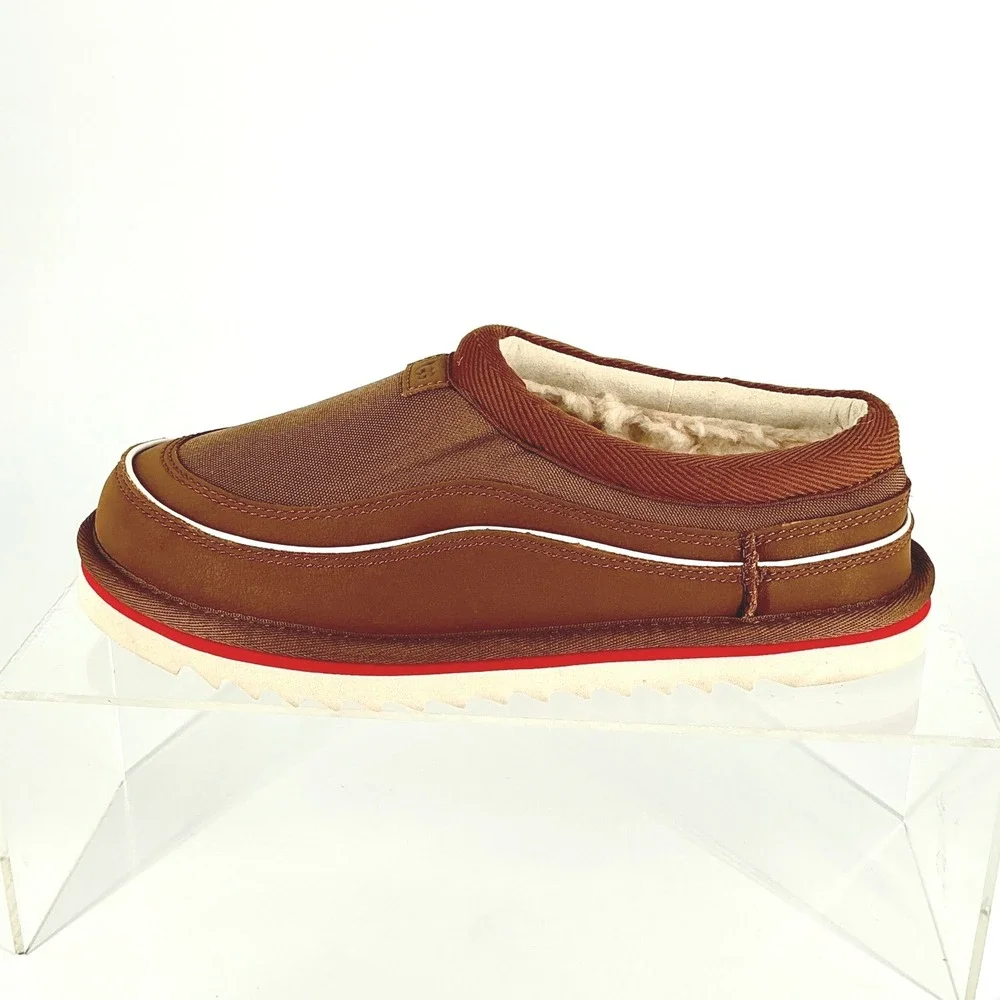 UGG Mens Size 6 Tasman Hybrid Slipper Sneakers Chestnut Tan NEW Cali Wave $137